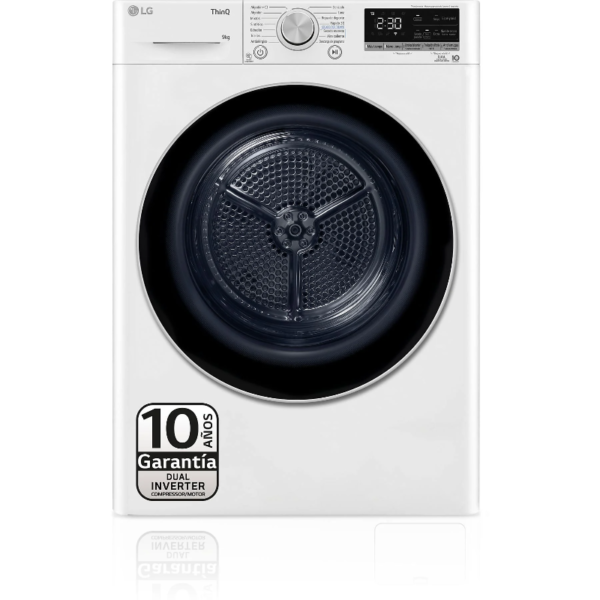 LG RH90V9AV3N 9 kg Secadora Bomba de Calor A+++ Original