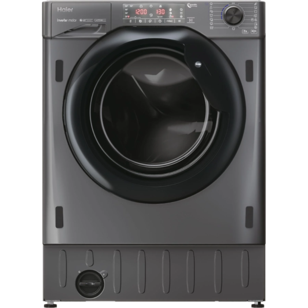 Haier HWQ90B416FWBR-S 9 kg 1600 rpm Lavadora Integrable Original